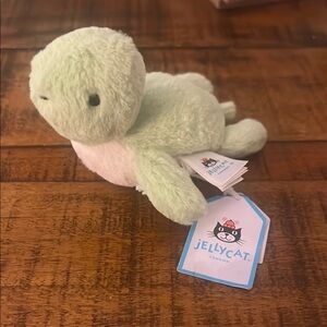 Jellycat Mint Green Turtle Plush